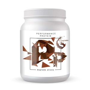Performance Protein Čokoláda 1000g Nativní syrovátkový protein s kravským kolostrem a grass-fed hovězím kolagenem, doplněk stravy