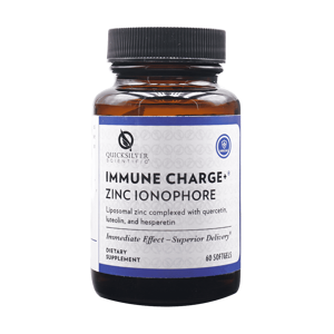 Quicksilver Scientific Immune Charge+® Zinc Ionophore (zinek), 60 kapslí