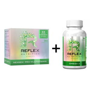 Reflex Nexgen® PRO Multivitamín 90 kapslí + Omega 3 90 kapslí ZDARMA