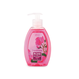 Regina Floris - Tekuté mýdlo z růžové vody s dávkovačem, 300 ml