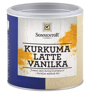Sonnentor Kurkuma Latte - vanilka 230 g *CZ-BIO-001 certifikát