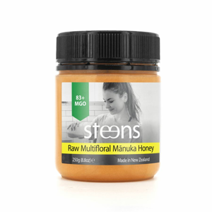 Steens - RAW Manuka Honey (Manukový med) 83+ MGO, 250 g