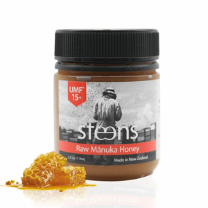 Steens - RAW Manuka Honey (Manukový med) UMF 15+ (514+ MGO), 225 g