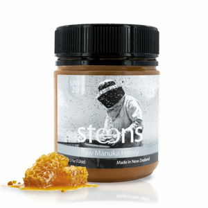 Steens - RAW Manuka Honey (Manukový med) UMF 20+ (829+ MGO), 225 g