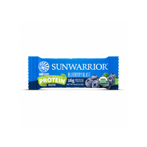 Sunwarrior - Proteinová tyčinka Sol Good BIO- Borůvka 60g *CZ-BIO-001 certifikát