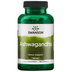 Swanson Ashwagandha 450 mg, 100 kapslí Doplněk stravy