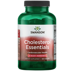 Swanson Cholesterol Essentials (optimalizace cholesterolu), 120 tablet