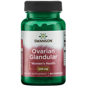 Swanson Ovarian Glandular (ovariální žláza), 250 mg , 60 kapslí
