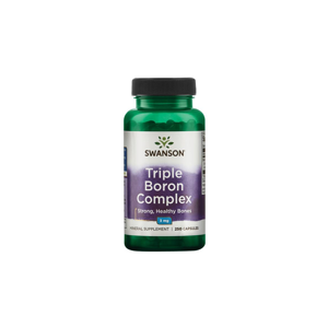 Swanson Triple Boron Complex (Bor), 3 mg, 250 kapslí