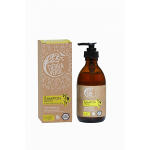 Tierra Verde - Březový šampon na suché vlasy s citrónovou trávou, 230 ml