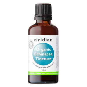 Viridian Echinacea Tincture 50ml Organic *CZ-BIO-001 certifikát