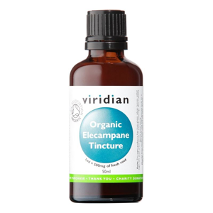 Viridian Elecampane Tincture 50ml Organic *CZ-BIO-001 certifikát