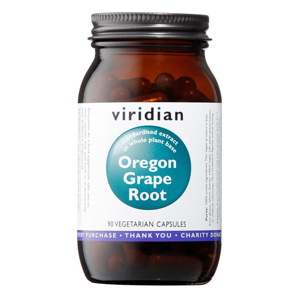 Viridian Grape Root 90 kapslí (Kořen Mahonie cesmínolisté)