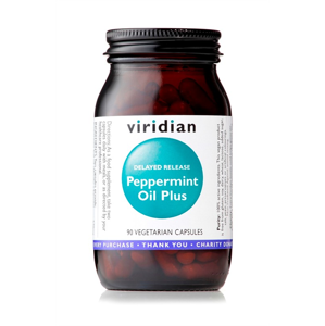 Viridian Peppermint Oil Plus 90 kapslí (olej z mátových listů)