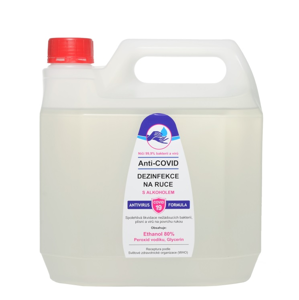 Vivaco Anti-COVID dezinfekce na ruce Ethanol 80% 3 litry 3 litry