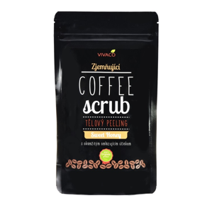 Vivaco Coffee scrub tělový kávový peeling Med 200g