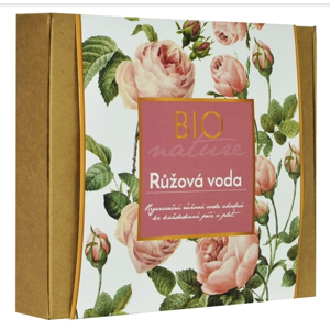 Vivaco Dárková kazeta BIO kosmetiky - růžová voda, himalájská sůl