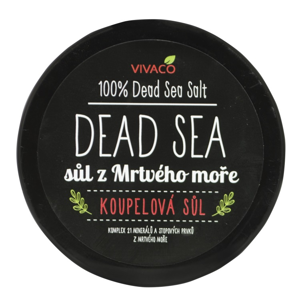 Vivaco Koupelová sůl z Mrtvého moře 100 g
