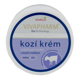 Vivaco Krém na obličej a tělo s kozím mlékem VIVAPHARM 250 ml