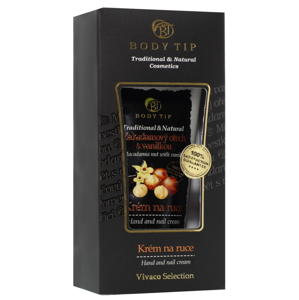 Vivaco Krém na ruce Makadamový ořech s vanilkou BODY TIP 75 ml