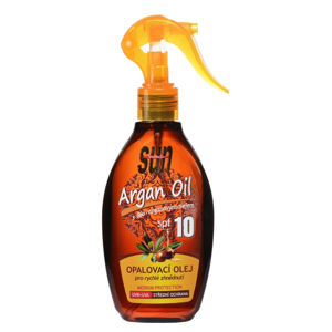 Vivaco Opalovací olej s BIO arganovým olejem SPF 10 SUN VITAL 200 ml