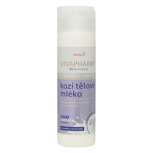 Vivaco Tělové mléko s kozím mlékem VIVAPHARM 200 ml
