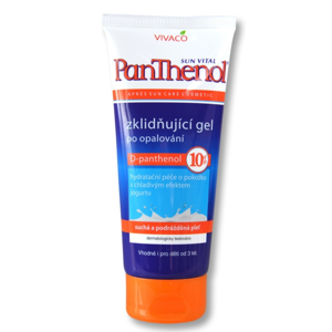 Vivaco Zklidňující gel po opalování s D- panthenolem 10% SUN VITAL 200 ml