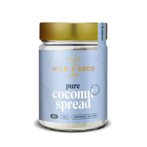 Wild&Coco - BIO Kokosová pomazánka natural, 300 g CZ-BIO-002 certifikát